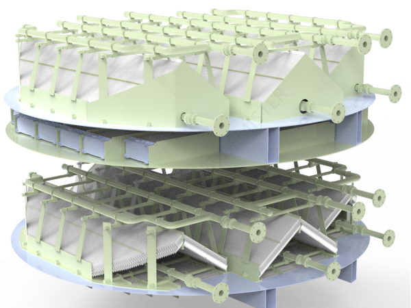 冷凝折板式除尘除雾器（MD-10-TR99-2）