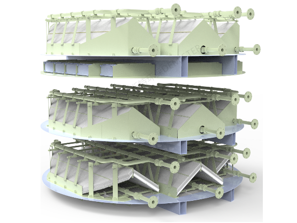 冷凝折板式除尘除雾器